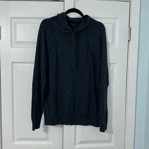 Men’s L Banana Republic drawstring neck sweater